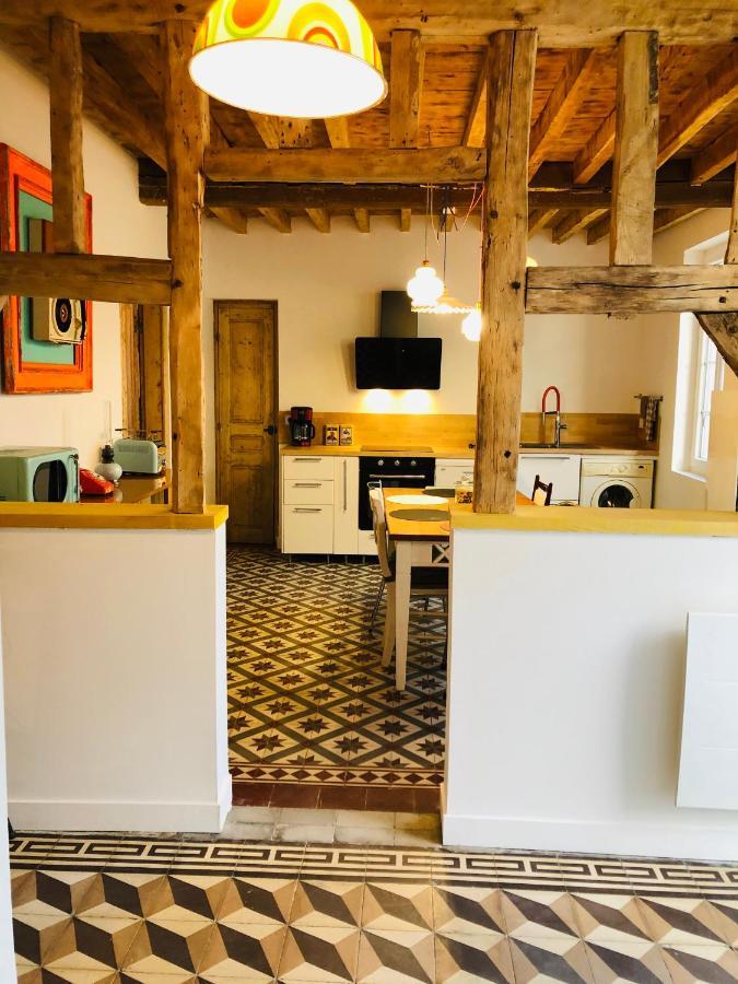 La Ferme De Mon Enfance Villa Villechetif Bagian luar foto