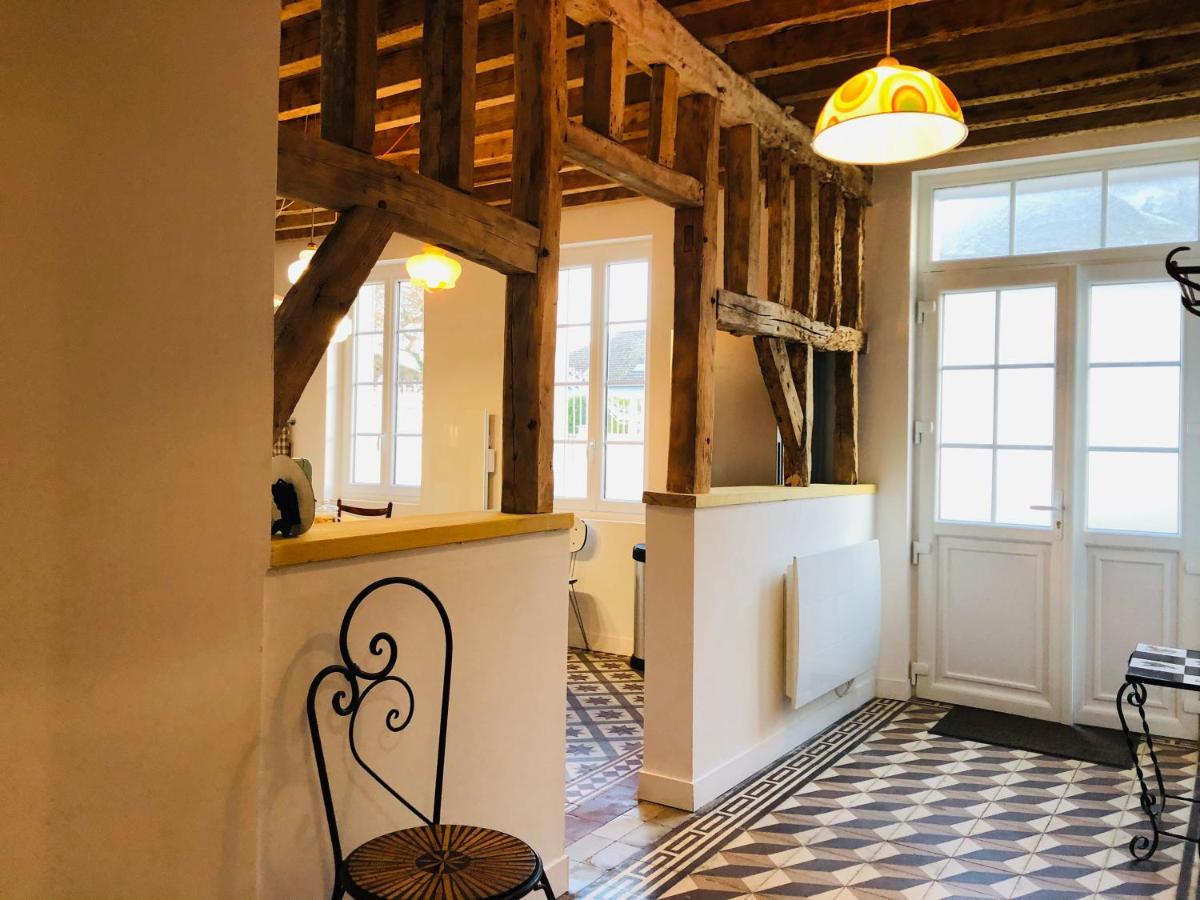 La Ferme De Mon Enfance Villa Villechetif Bagian luar foto