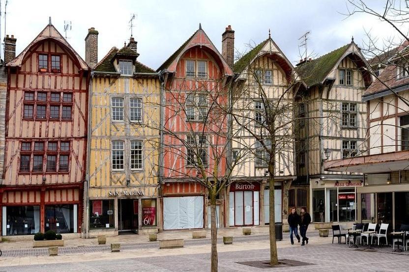 La Ferme De Mon Enfance Villa Villechetif Bagian luar foto